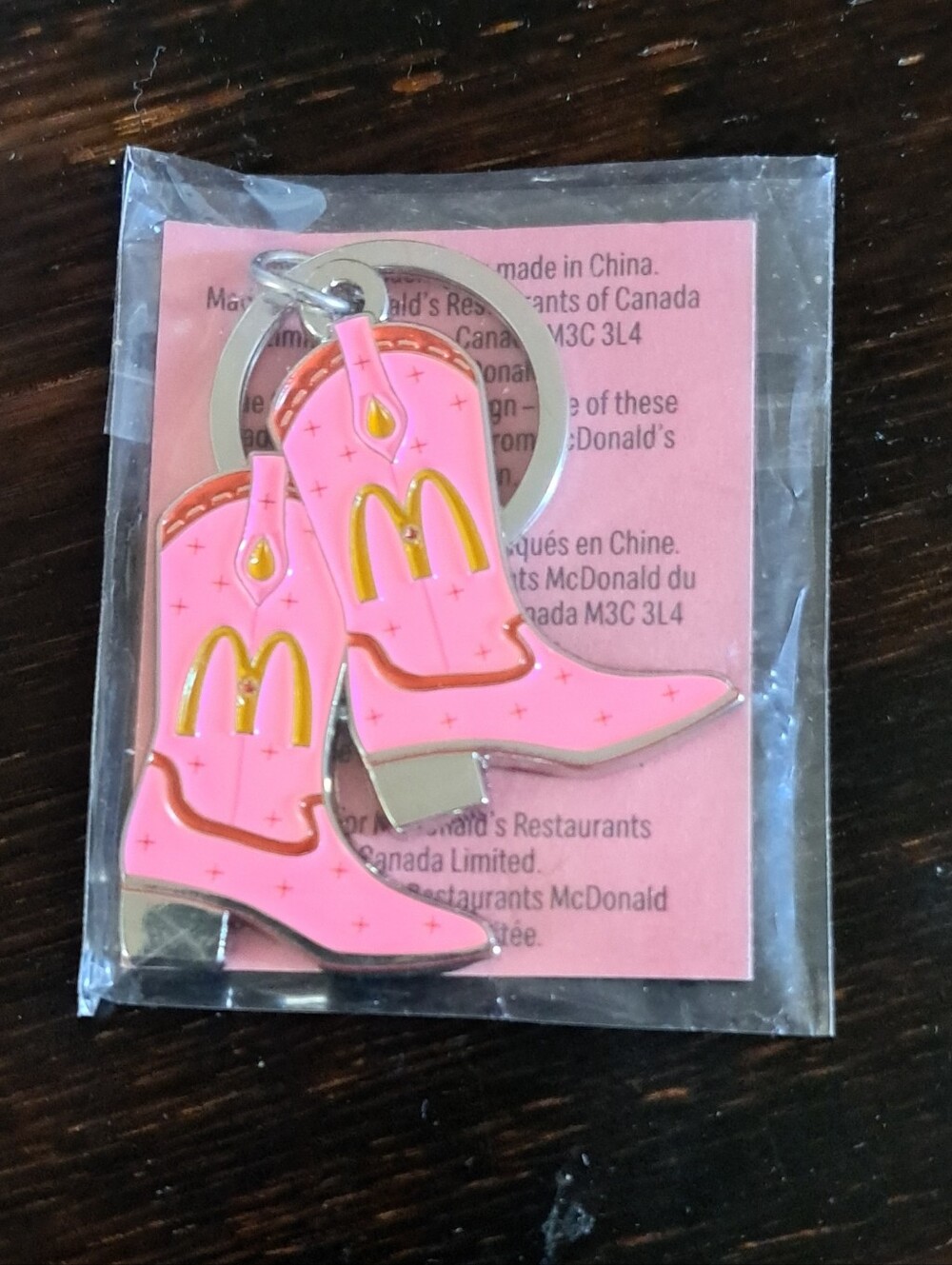BNIB Shania x McDonald's Keychain